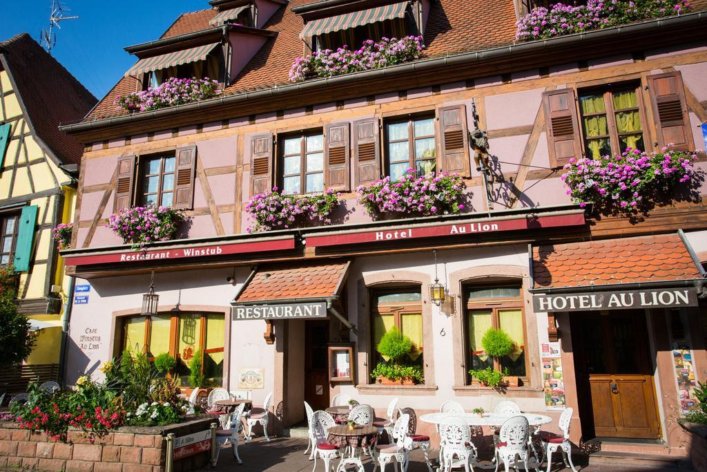 Hotel Au Lion Ribeauville  Luaran gambar